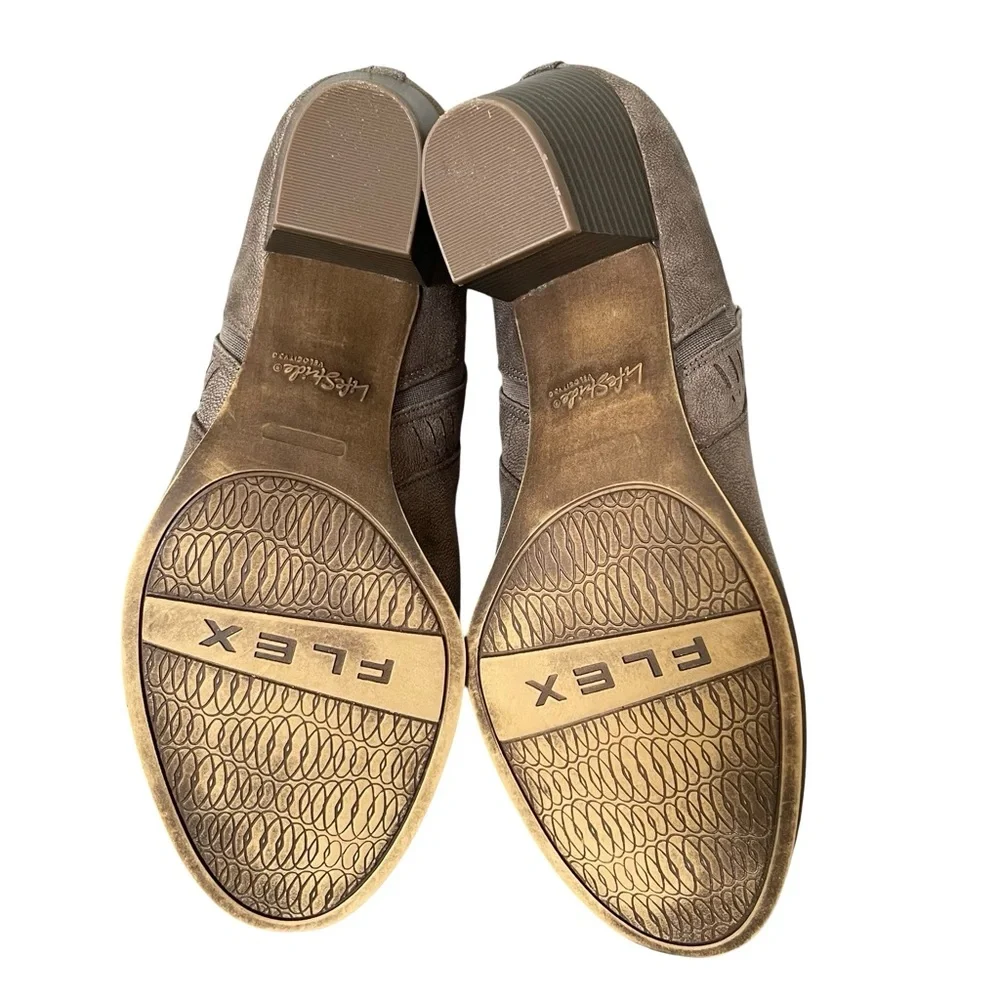 Life Stride Tan Velocity with Memory Foam Booties Size 9.5